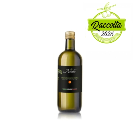 Olio EVO DOP Valle del Belice in bottiglia fronte